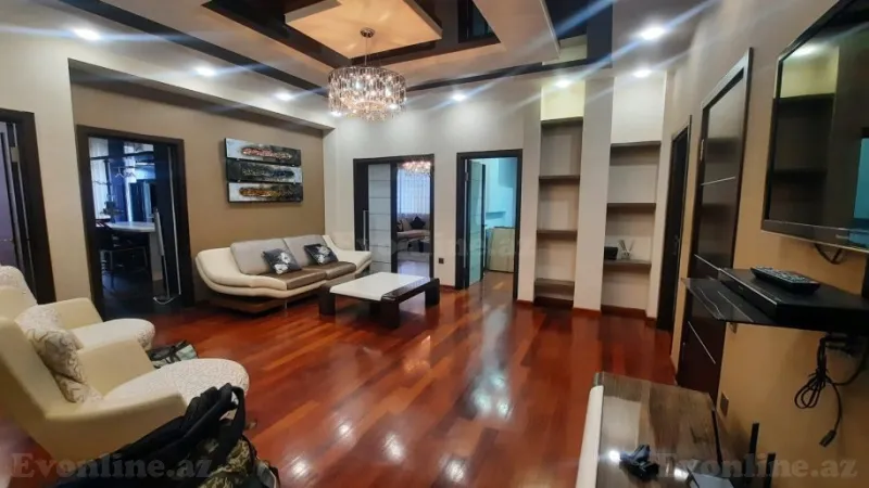 Satılır 4 otaqlı Mənzil Yeni tikili 214 m² Nəsimi r. - şəkil 2