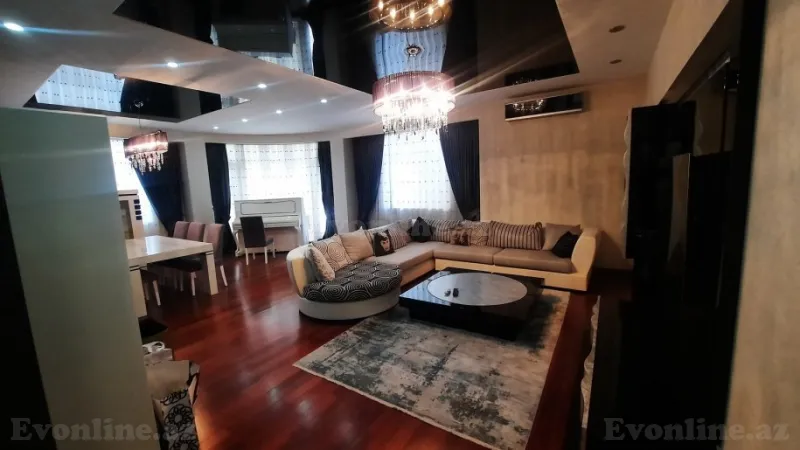 Satılır 4 otaqlı Mənzil Yeni tikili 214 m² Nəsimi r. - şəkil 3
