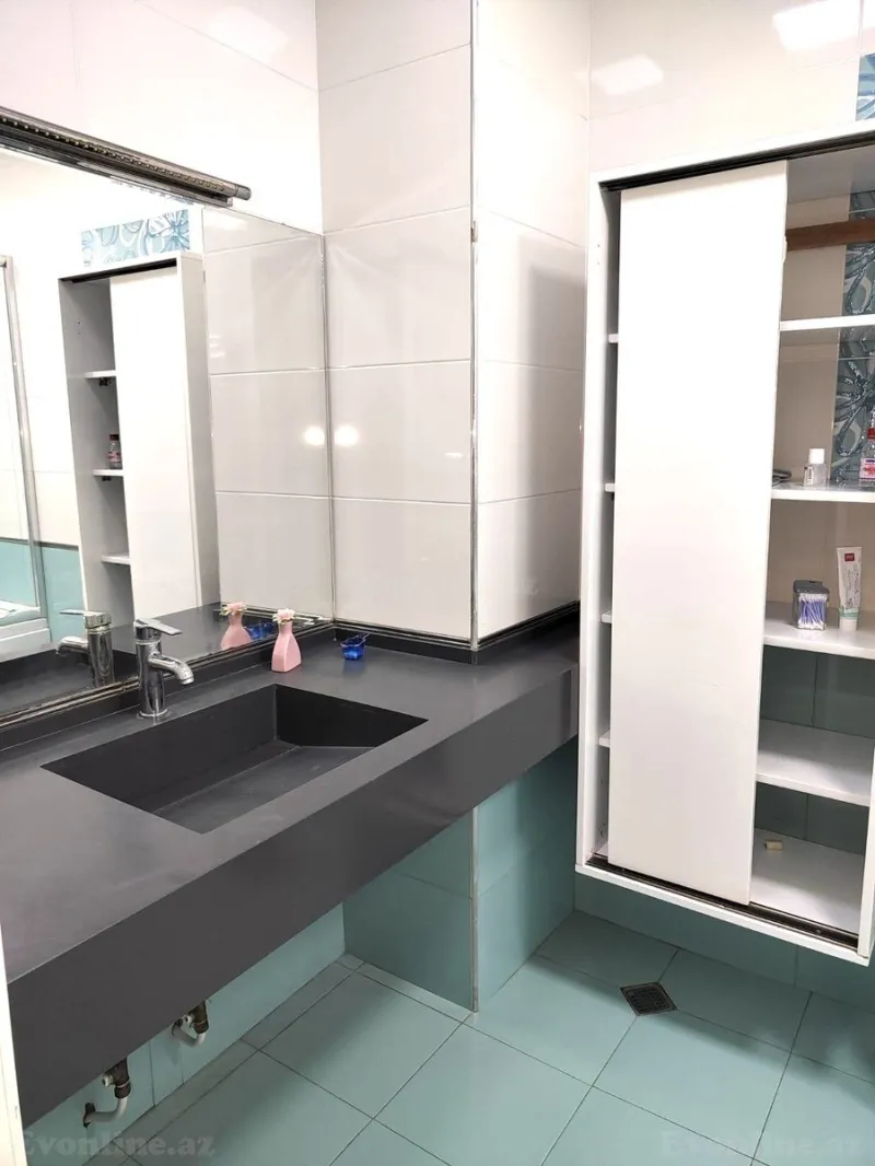 Kirayə verilir 2 otaqlı Mənzil Yeni tikili 92 m² Nəsimi r. - şəkil 8