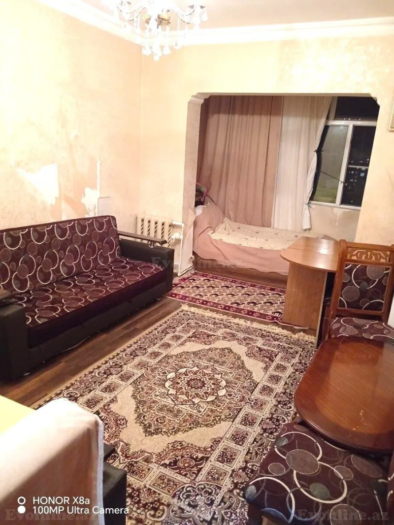 Satılır 2 otaqlı Mənzil Köhnə tikili 60 m² Xətai r. - şəkil 2