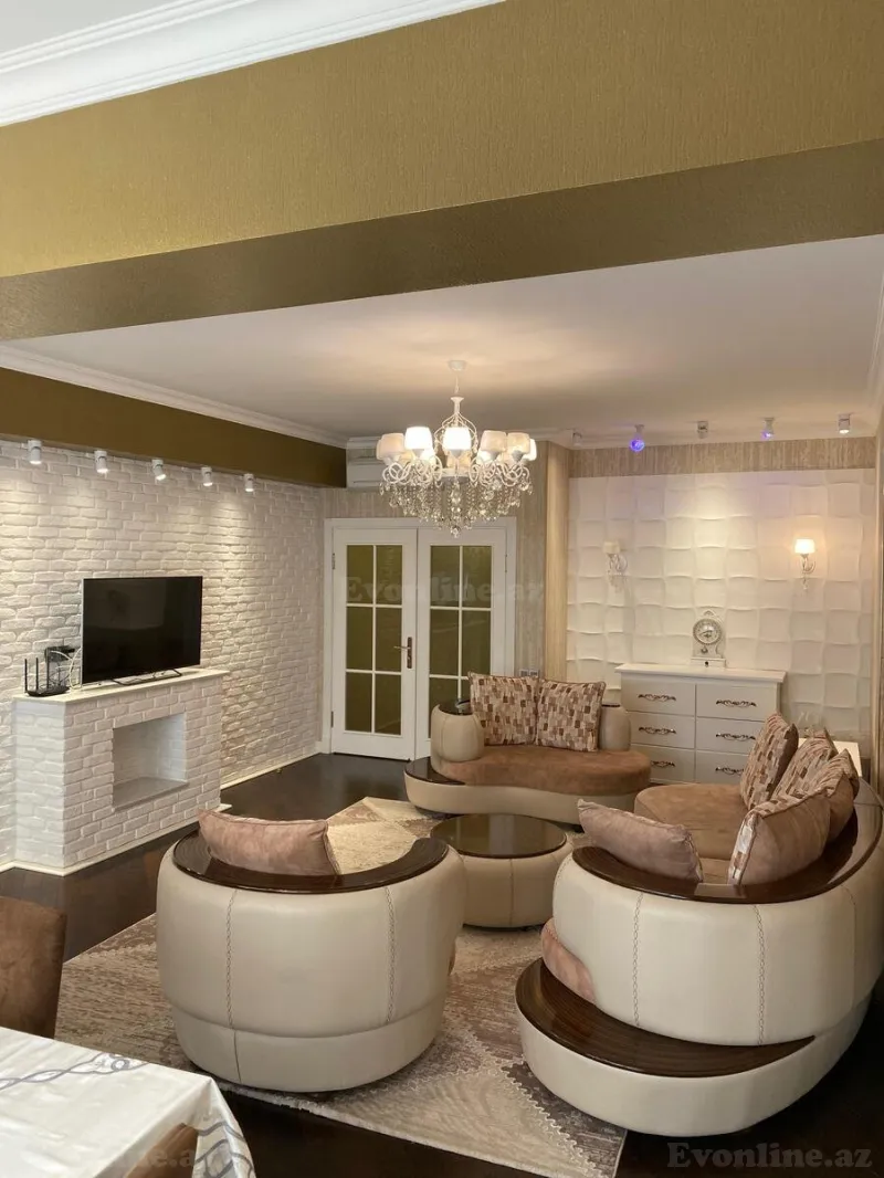 Kirayə verilir 3 otaqlı Mənzil Yeni tikili 120 m² Xətai m. - şəkil 7