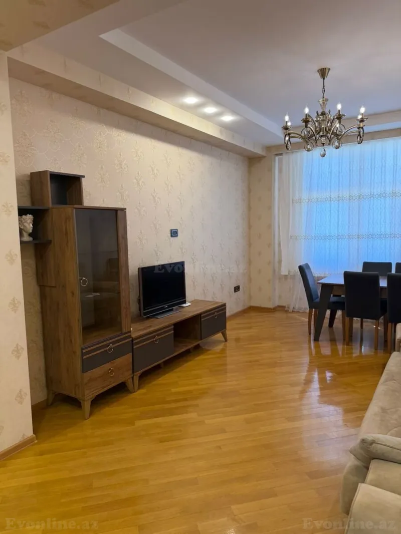 Kirayə verilir 2 otaqlı Mənzil Yeni tikili 96 m² Nəsimi r. - şəkil 3