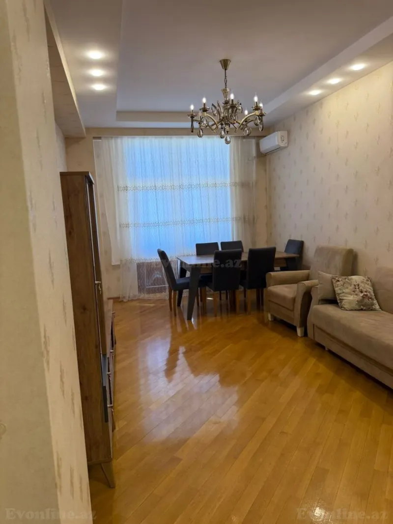 Kirayə verilir 2 otaqlı Mənzil Yeni tikili 96 m² Nəsimi r. - şəkil 4