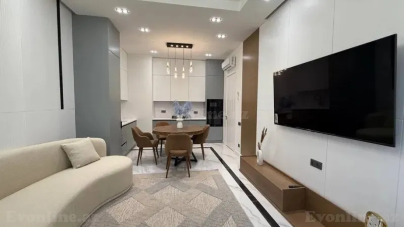 Kirayə verilir 2 otaqlı Mənzil Yeni tikili 70 m² Xətai r. - şəkil 2