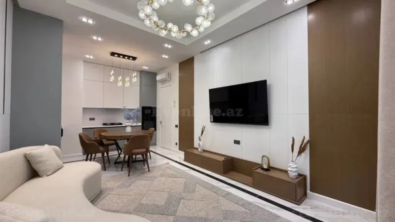 Kirayə verilir 2 otaqlı Mənzil Yeni tikili 70 m² Xətai r. - şəkil 3