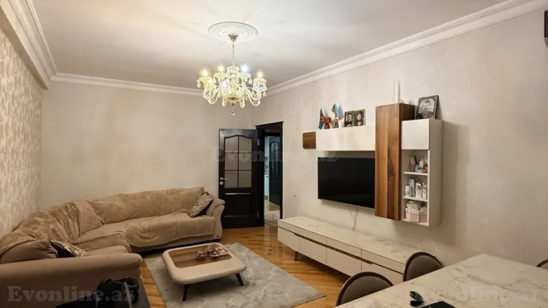 Satılır 3 otaqlı Mənzil Yeni tikili 110 m² Həzi Aslanov m. - şəkil 3