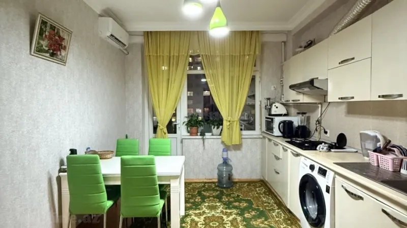 Satılır 3 otaqlı Mənzil Yeni tikili 110 m² Həzi Aslanov m. - şəkil 8