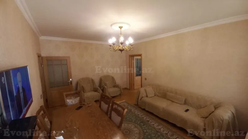 Satılır 3 otaqlı Mənzil Köhnə tikili 92 m² Elmlər Akademiyası m. - şəkil 2