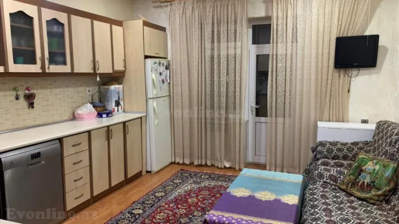 Kirayə verilir 2 otaqlı Mənzil Yeni tikili 80 m² Nəsimi r. - şəkil 2
