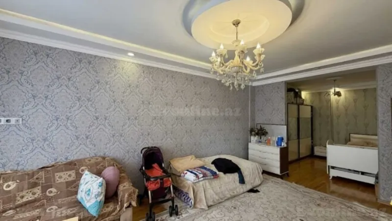 Satılır 3 otaqlı Mənzil Yeni tikili 100 m² Neftçilər m. - şəkil 3