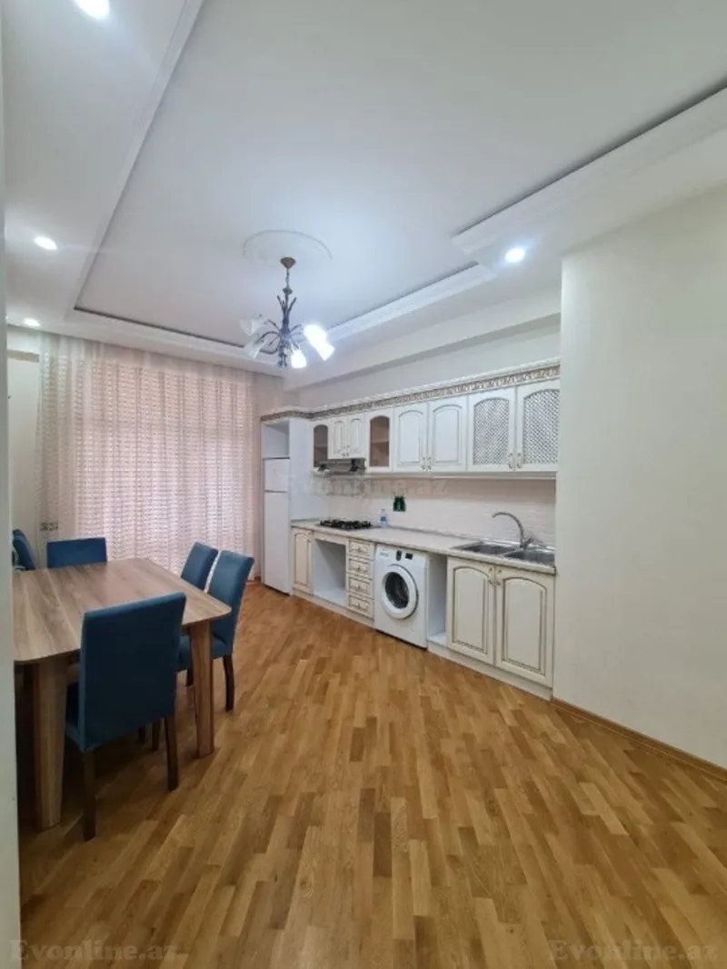 Kirayə verilir 2 otaqlı Mənzil Yeni tikili 85 m² Nərimanov r. - şəkil 2