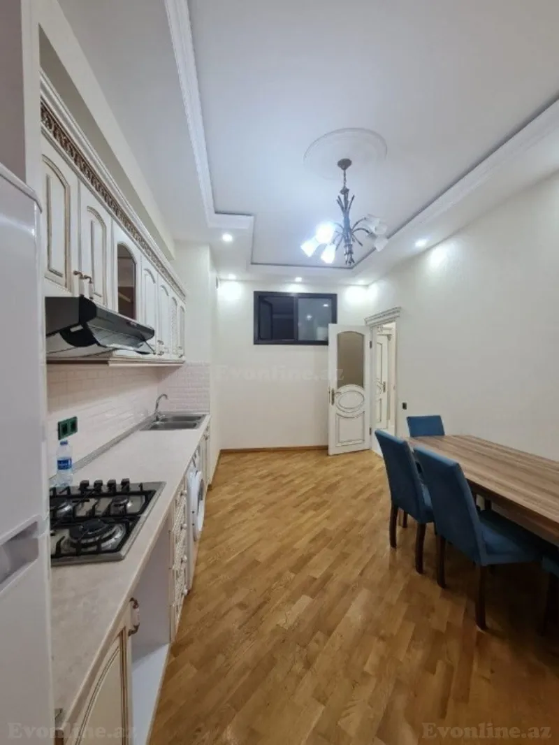 Kirayə verilir 2 otaqlı Mənzil Yeni tikili 85 m² Nərimanov r. - şəkil 3