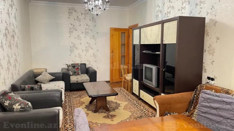 Kirayə verilir 2 otaqlı Mənzil Köhnə tikili 70 m² 9-cu mikrorayon - şəkil 11