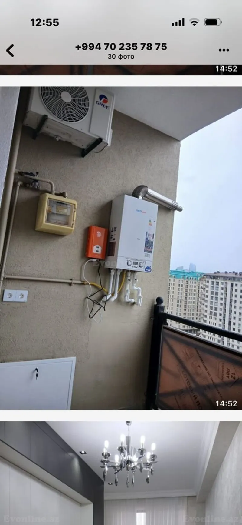 Kirayə verilir 3 otaqlı Mənzil Yeni tikili 140 m² Gənclik m. - şəkil 12