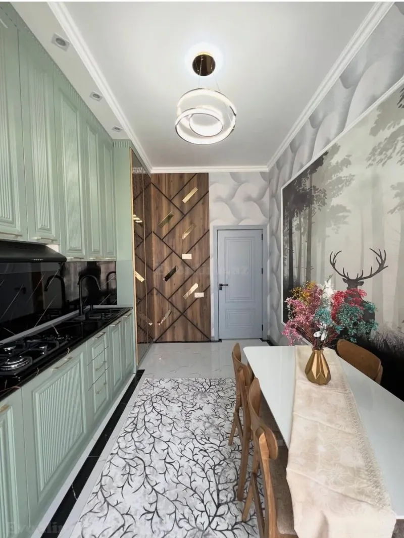 Satılır 3 otaqlı Mənzil Yeni tikili 106 m² Xalqlar Dostluğu m. - şəkil 2