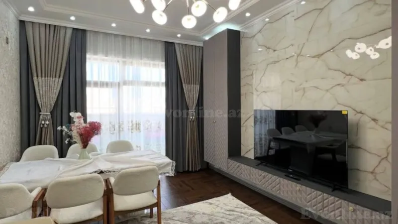 Satılır 3 otaqlı Mənzil Yeni tikili 106 m² Xalqlar Dostluğu m. - şəkil 4