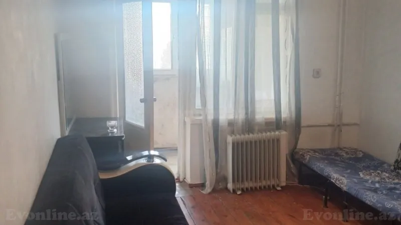 2 otaqlı Mənzil 45 m² İnşaatçılar m. Kirayə verilir