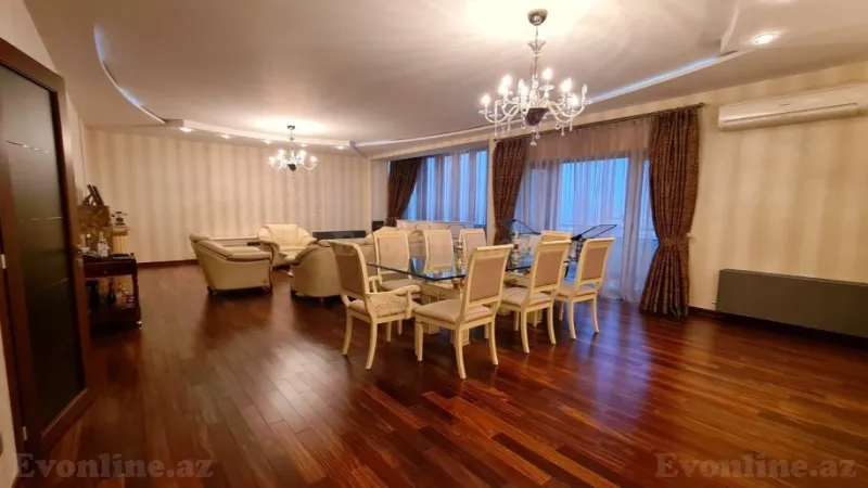 Satılır 5 otaqlı Mənzil Yeni tikili 300 m² Elmlər Akademiyası m. - şəkil 2