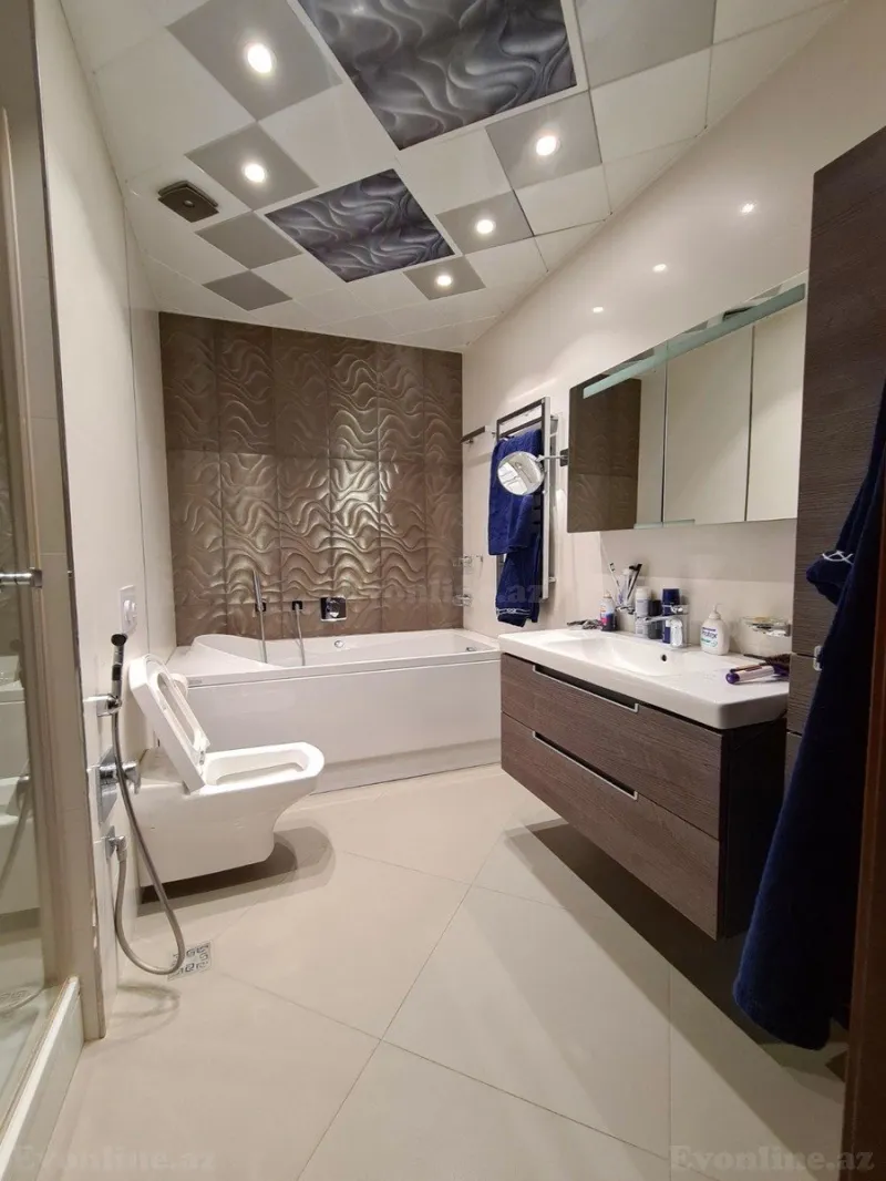 Satılır 5 otaqlı Mənzil Yeni tikili 300 m² Elmlər Akademiyası m. - şəkil 8