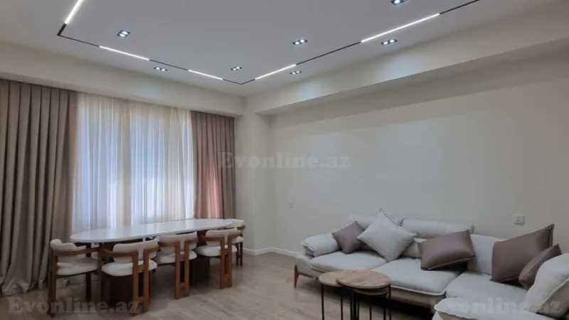 Kirayə verilir 3 otaqlı Mənzil Yeni tikili 130 m² Xətai r. - şəkil 2
