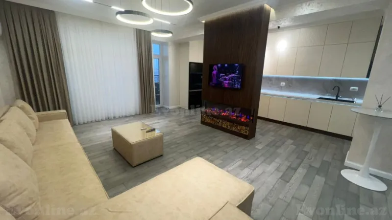 Kirayə verilir 3 otaqlı Mənzil Yeni tikili 130 m² Xətai m. - şəkil 2