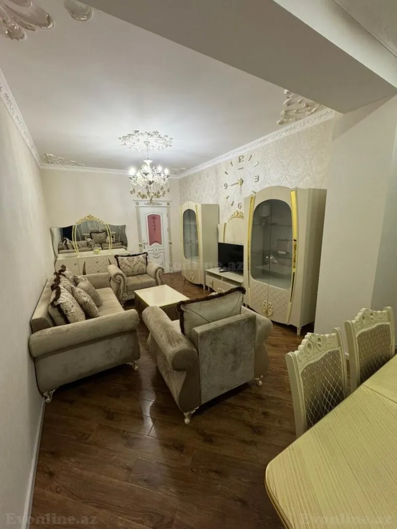 2 otaqlı Mənzil 65 m² Xətai m. Kirayə verilir