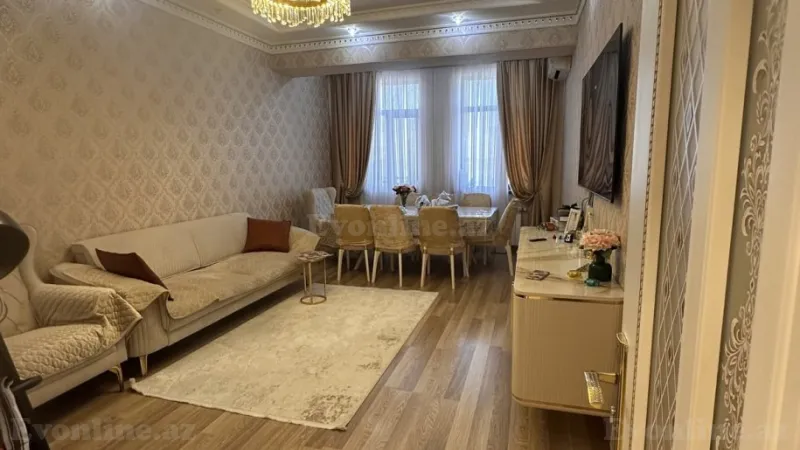 Satılır 2 otaqlı Mənzil Yeni tikili 75 m² Koroğlu m. - şəkil 3