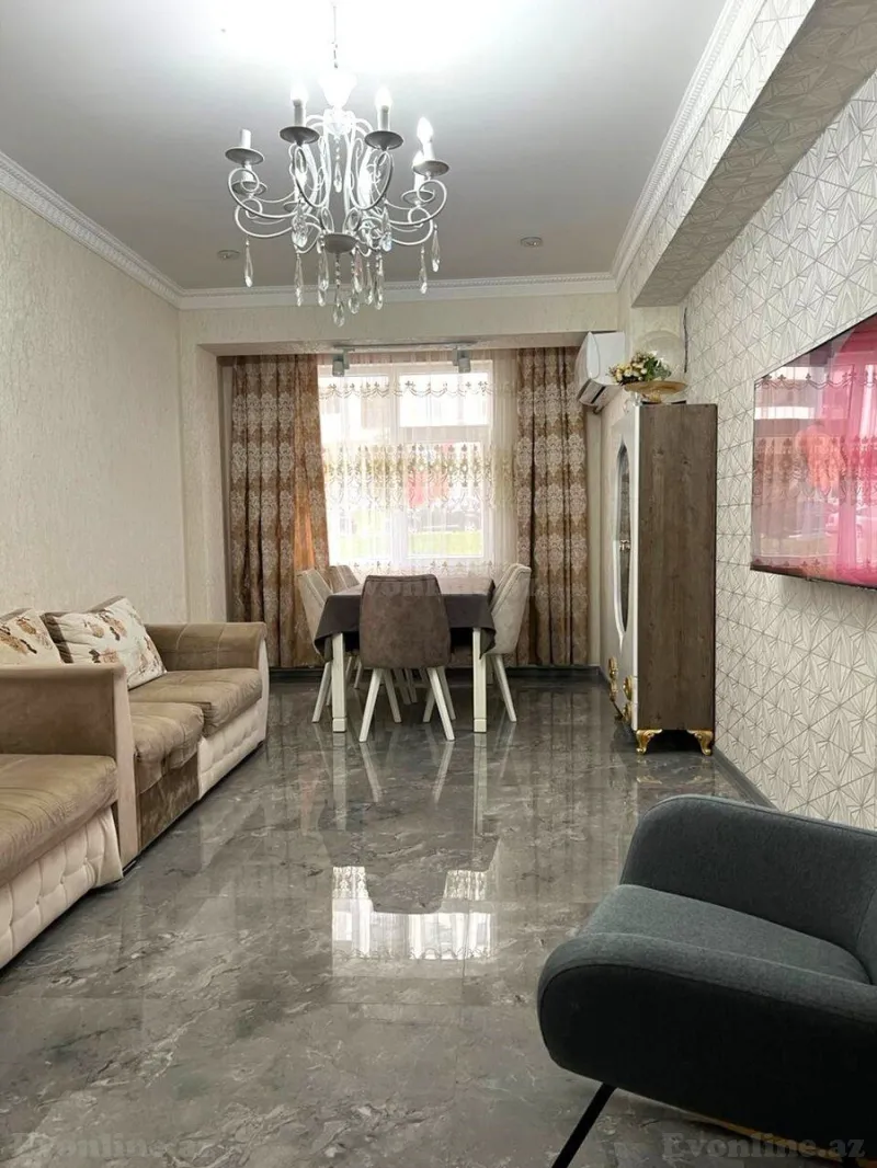 Satılır 3 otaqlı Mənzil Yeni tikili 95 m² Həzi Aslanov m.