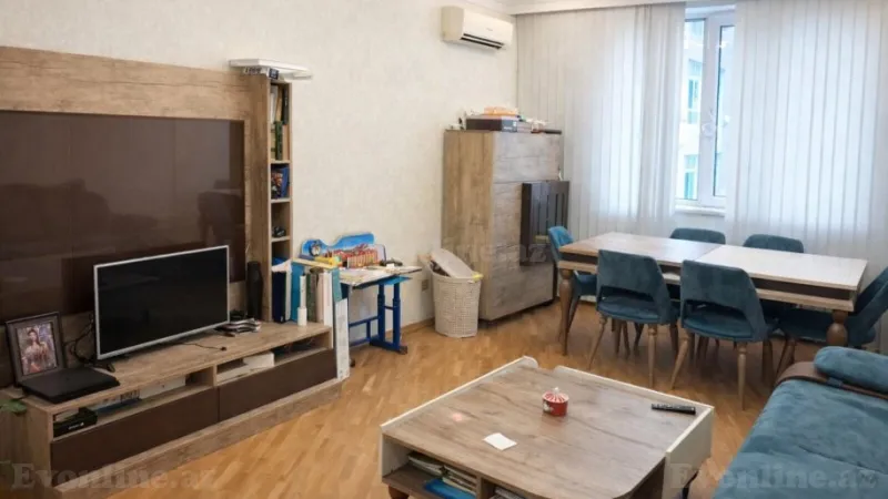Satılır 2 otaqlı Mənzil Yeni tikili 80 m² Nəsimi r. - şəkil 3