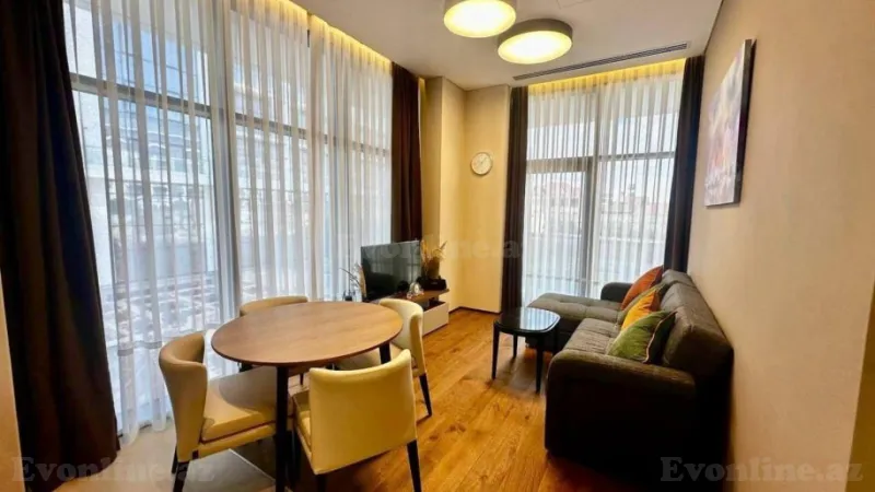 Kirayə verilir 2 otaqlı Mənzil Yeni tikili 60 m² Sabunçu r. - şəkil 4