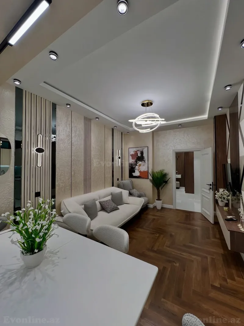 Satılır 3 otaqlı Mənzil Yeni tikili 80 m² Dərnəgül m. - şəkil 3