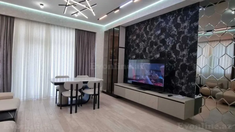 Kirayə verilir 3 otaqlı Mənzil Yeni tikili 130 m² Xətai r. - şəkil 6