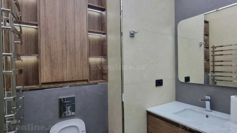 Kirayə verilir 3 otaqlı Mənzil Yeni tikili 130 m² Xətai r. - şəkil 19