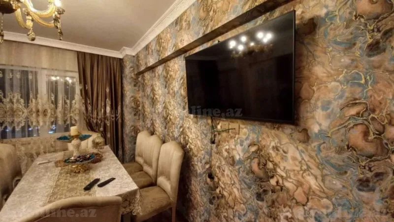 Satılır 4 otaqlı Mənzil Yeni tikili 120 m² İnşaatçılar m. - şəkil 5