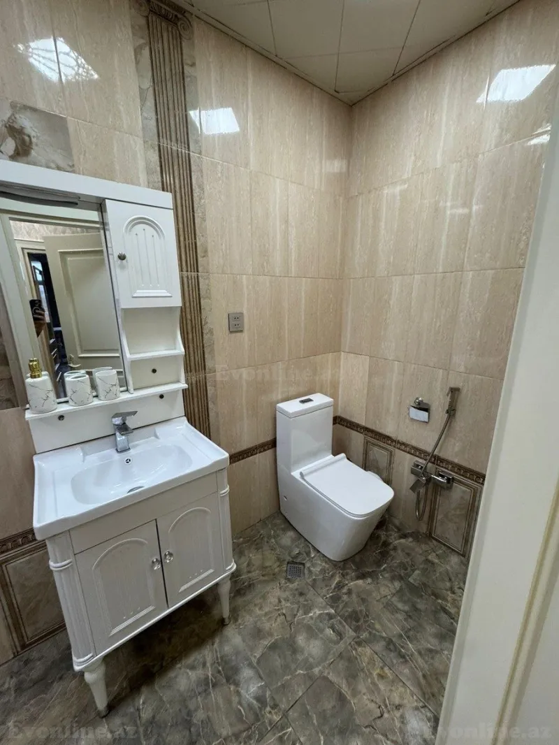 Kirayə verilir 3 otaqlı Mənzil Yeni tikili 100 m² Əhmədli m. - şəkil 13