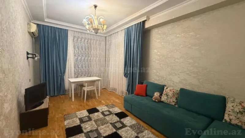 Kirayə verilir 2 otaqlı Mənzil Yeni tikili 62 m² Neftçilər m. - şəkil 2