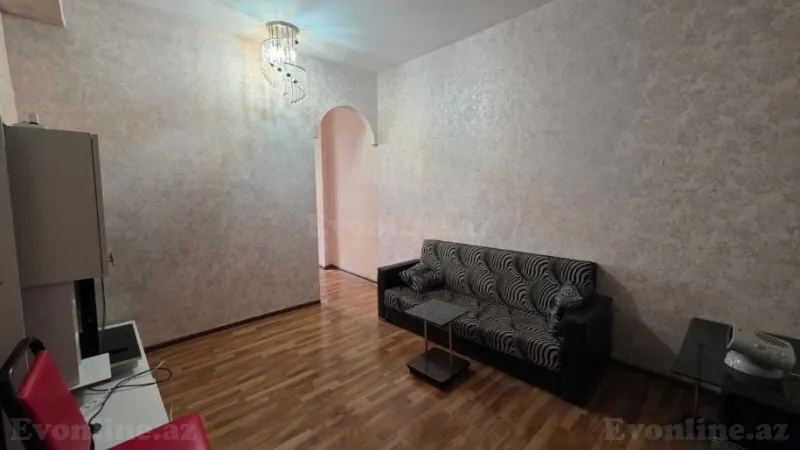 Kirayə verilir 2 otaqlı Mənzil Yeni tikili 60 m² Həzi Aslanov m. - şəkil 2