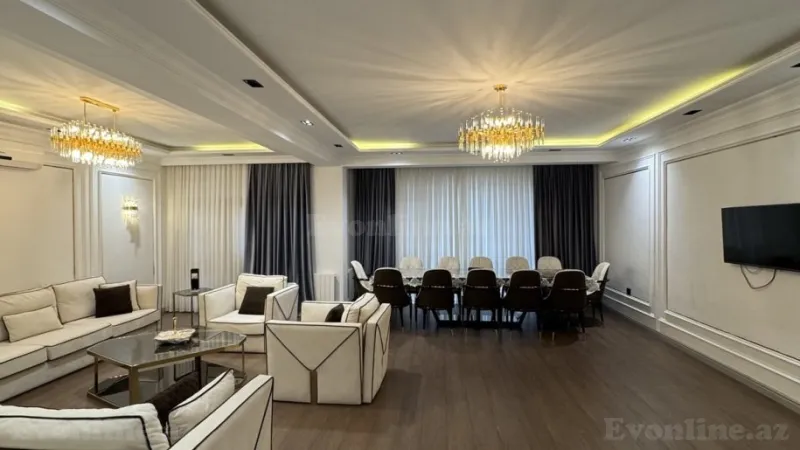 4 otaqlı Mənzil 240 m² Nizami m. Satılır
