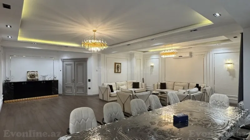 Satılır 4 otaqlı Mənzil Yeni tikili 240 m² Nizami m. - şəkil 3