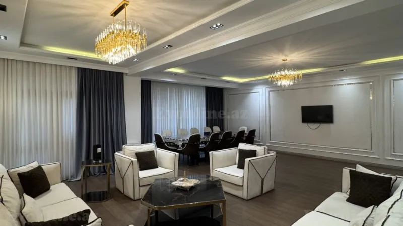 Satılır 4 otaqlı Mənzil Yeni tikili 240 m² Nizami m. - şəkil 5