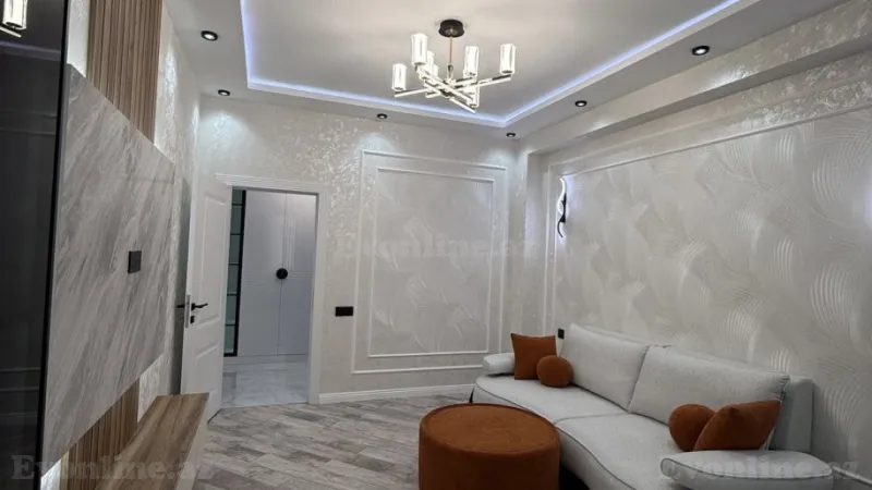 Satılır 2 otaqlı Mənzil Yeni tikili 55 m² Həzi Aslanov m. - şəkil 2