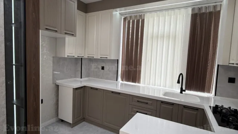 Satılır 2 otaqlı Mənzil Yeni tikili 55 m² Həzi Aslanov m. - şəkil 3