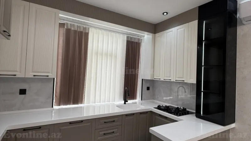 Satılır 2 otaqlı Mənzil Yeni tikili 55 m² Həzi Aslanov m. - şəkil 4