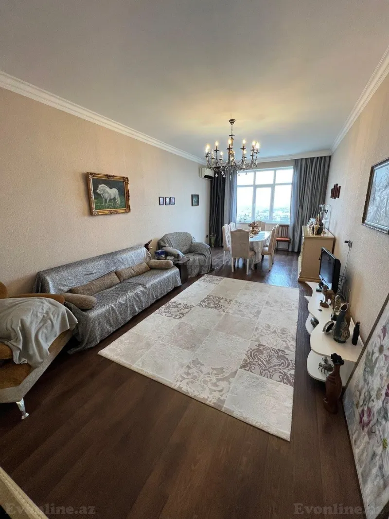 2 otaqlı Mənzil 91 m² 9-cu mikrorayon Satılır