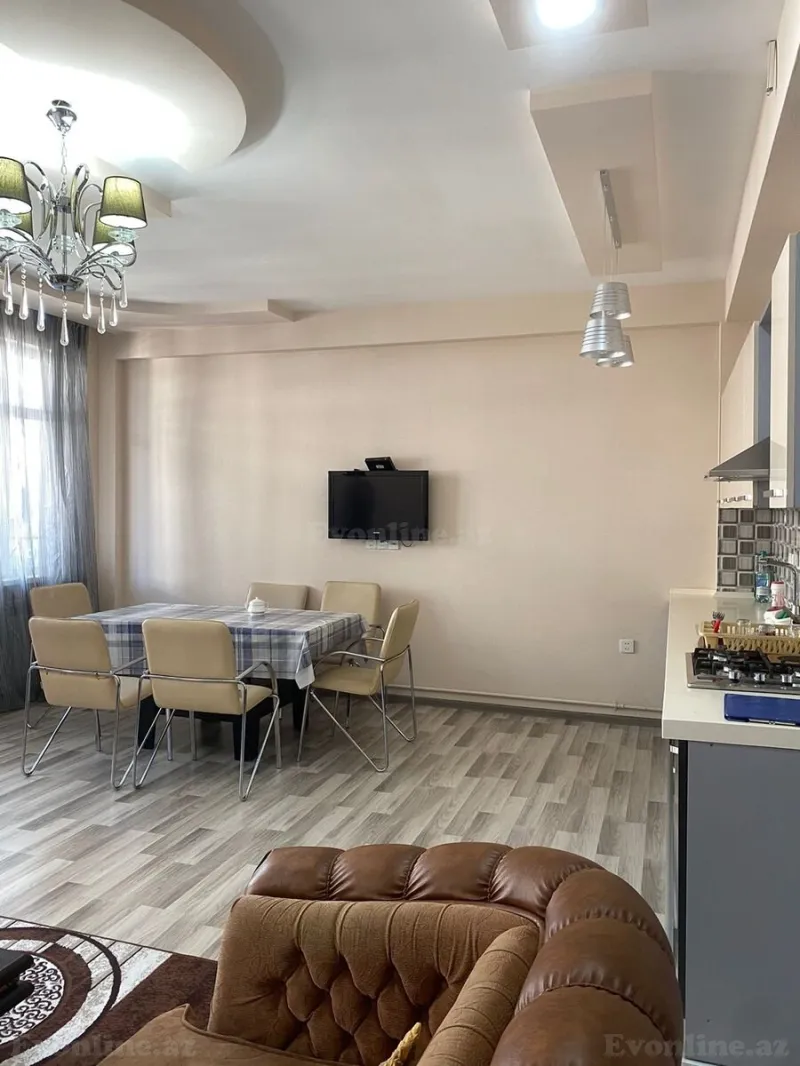 Satılır 2 otaqlı Mənzil Yeni tikili 100 m² Elmlər Akademiyası m. - şəkil 4