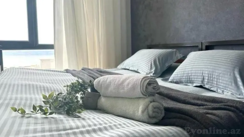 Kirayə verilir 2 otaqlı Mənzil Yeni tikili 65 m² Həzi Aslanov m. - şəkil 9