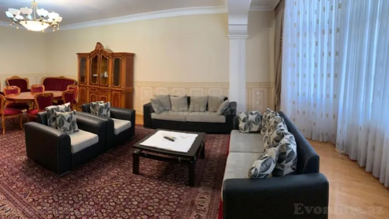 Kirayə verilir 4 otaqlı Mənzil Yeni tikili 200 m² Nizami m. - şəkil 4