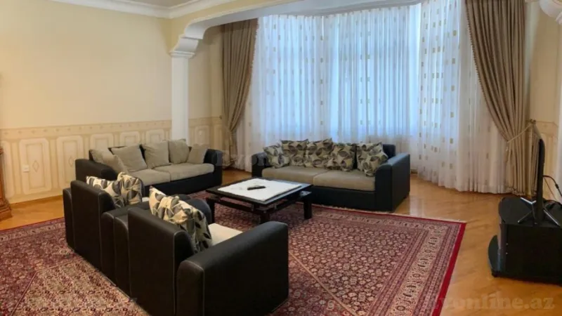 Kirayə verilir 4 otaqlı Mənzil Yeni tikili 200 m² Nizami m. - şəkil 6