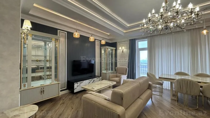 Kirayə verilir 3 otaqlı Mənzil Yeni tikili 120 m² Xətai r. - şəkil 5