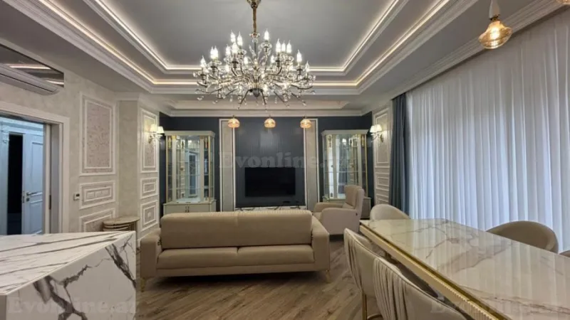 Kirayə verilir 3 otaqlı Mənzil Yeni tikili 120 m² Xətai r. - şəkil 8